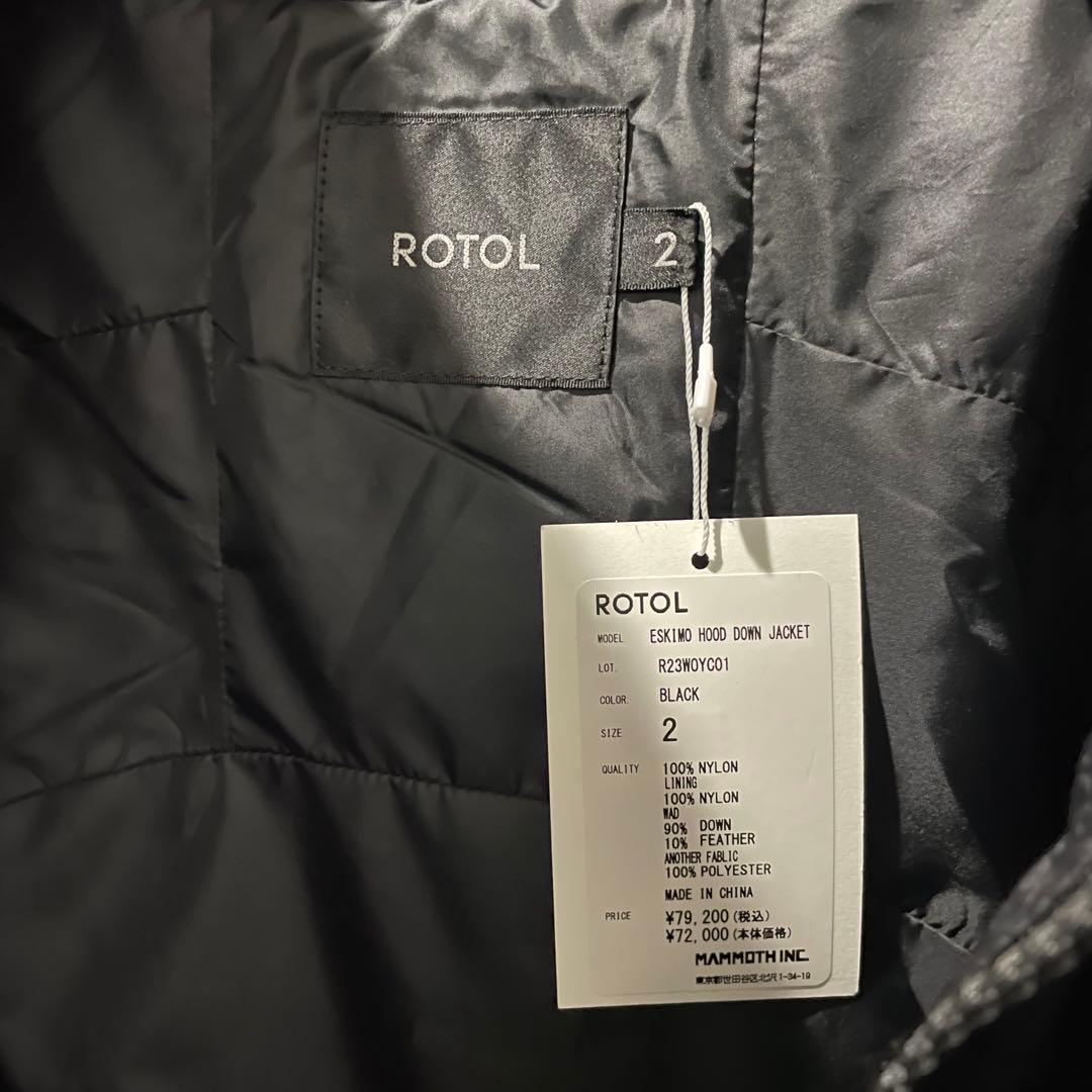 ジャケット・アウター ROTOL ESKIMO HOOD DOWN JACKET
