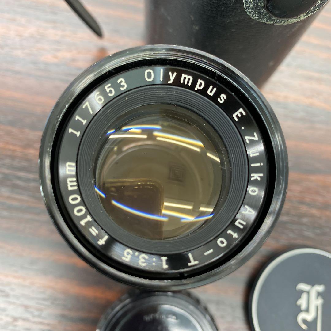 フィルムカメラ OLYMPUS PEN  E ZUIKO AUTO T 100mm F3.5
