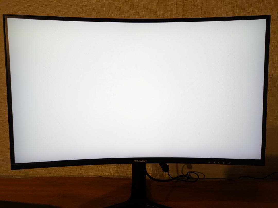 ジャパンネクスト ELED 27インチ 165Hz WQHD 曲面 モニター