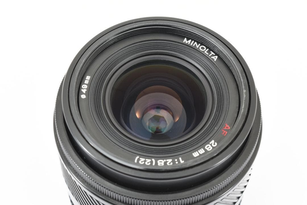 MINOLTA AF 28mm F2.8 SONY Aマウント F0123