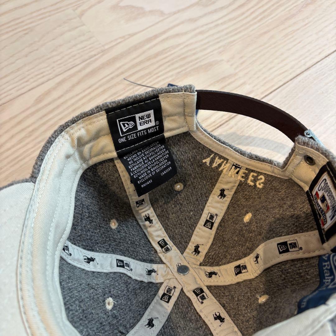 Polo Ralph Lauren ヤンキース ウールブレンド キャップ