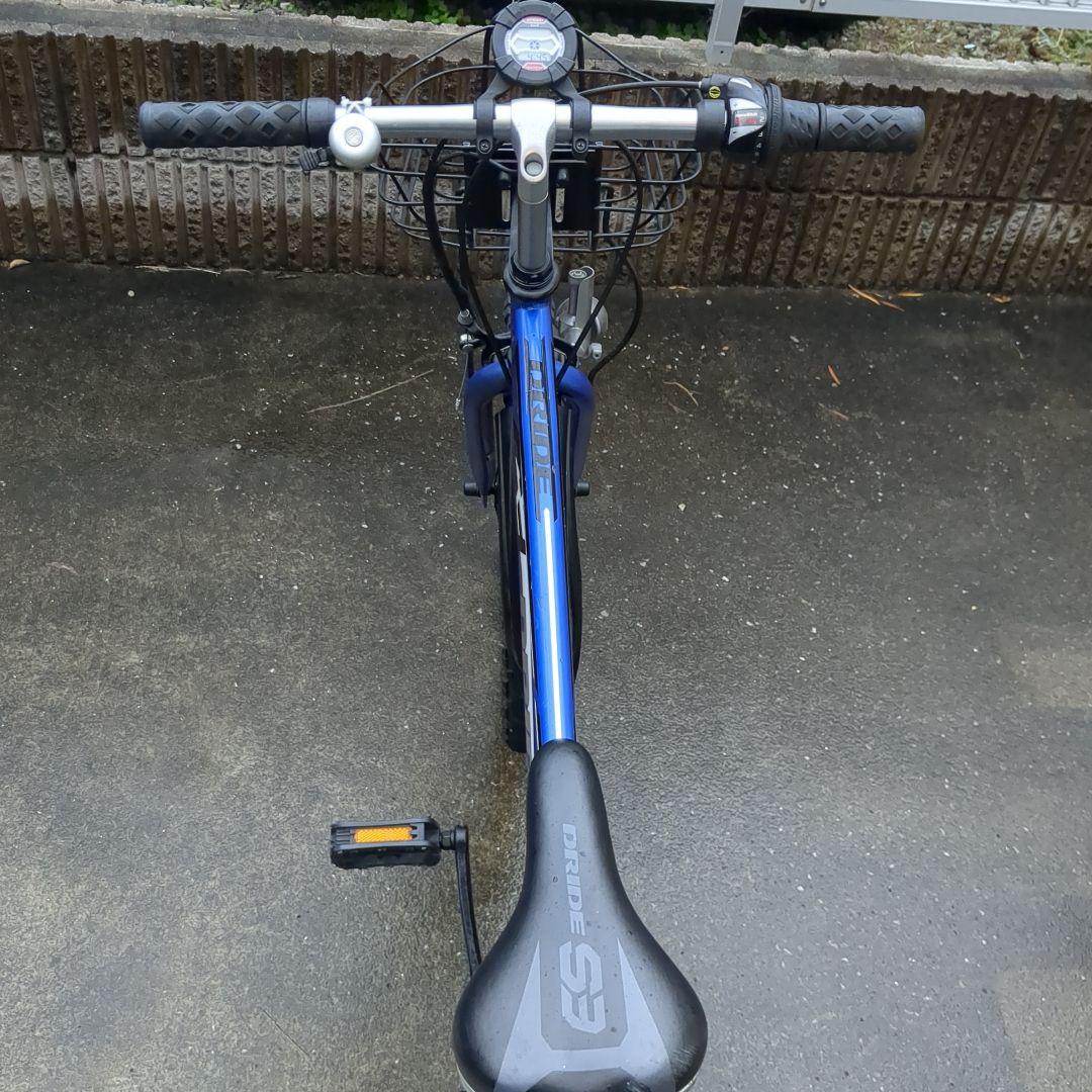 直接取引　静岡県駿東郡　自転車 あさひドライドS3 青 24インチ 6段変速