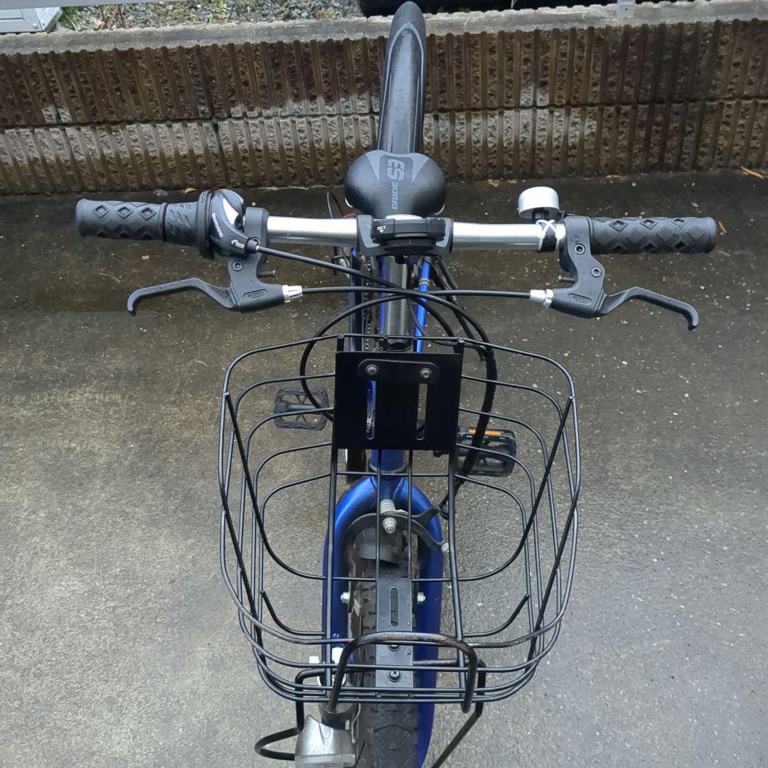 直接取引　静岡県駿東郡　自転車 あさひドライドS3 青 24インチ 6段変速