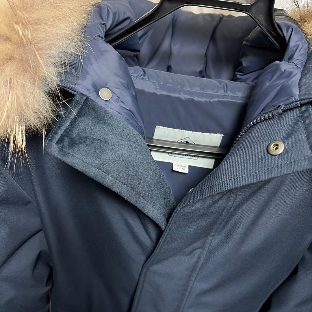 PYRENEX ネイビー ダウンジャケット JP M