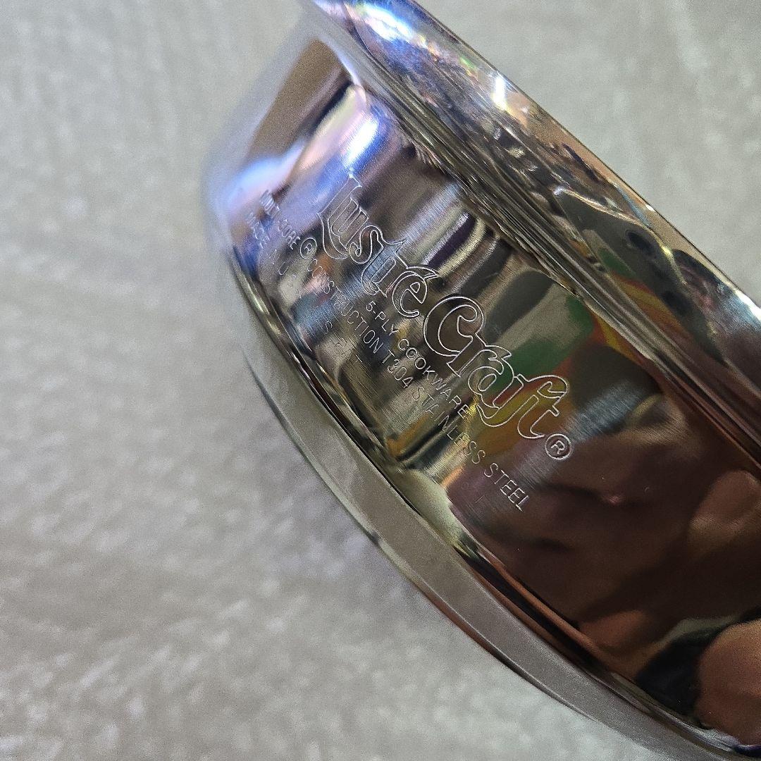 ラスタークラフト　フライパン　18cm　20cm 5重構造ステンレス　2点セット