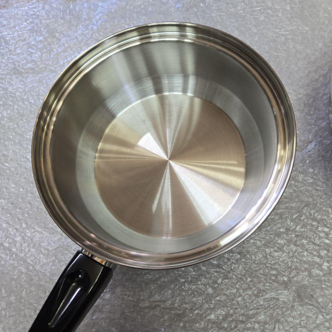 ラスタークラフト　フライパン　18cm　20cm 5重構造ステンレス　2点セット