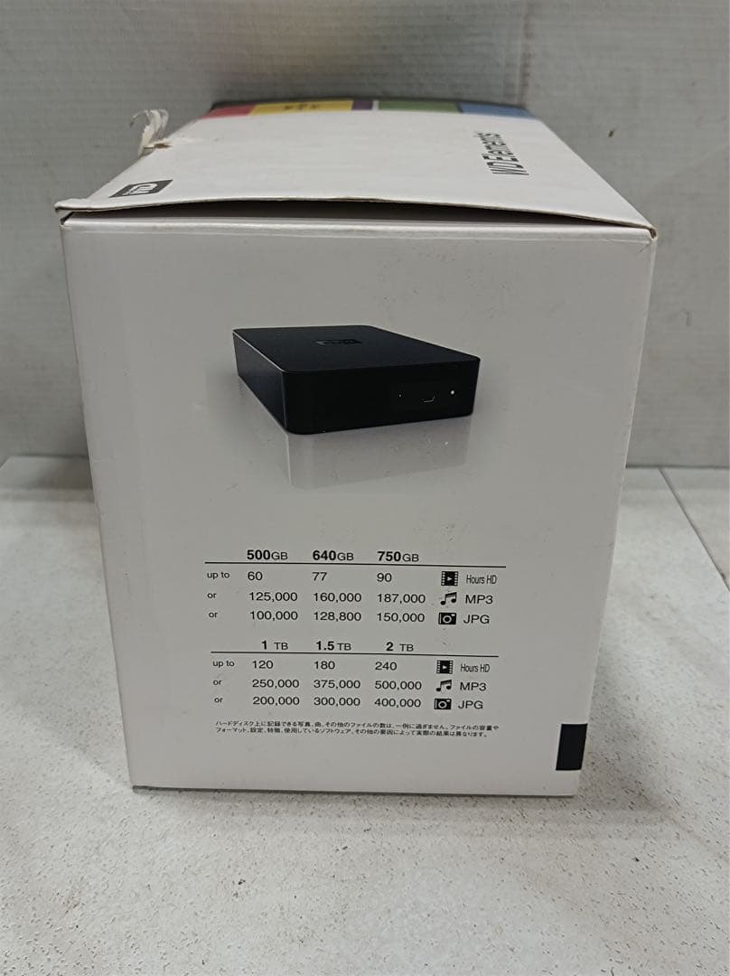 八6754【未使用品】WD ウエスタンデジタル 外付けHDD 3TB