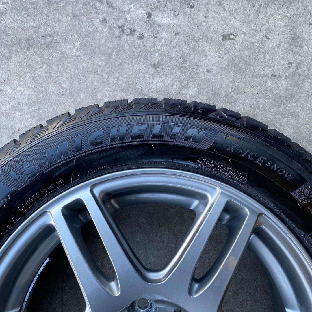 中古バリ溝ミシュランスタッドレスセット175/65R15アクア、ヴィッツ