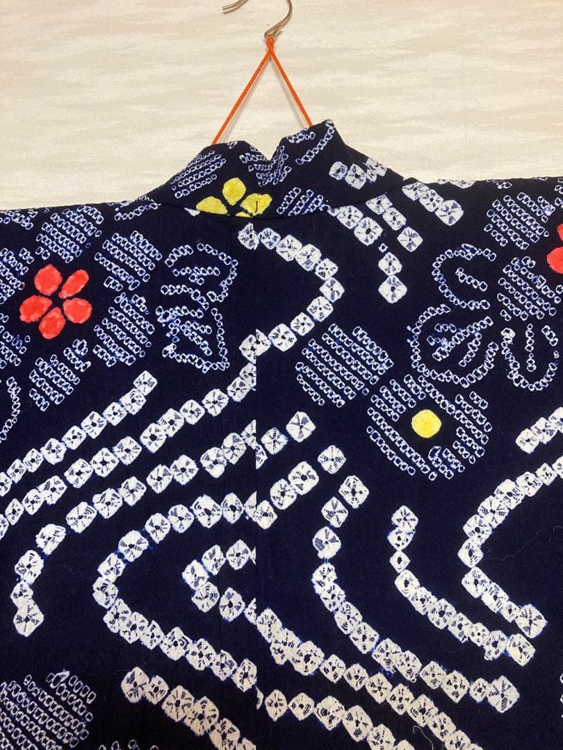 有松絞り　絞り浴衣　② 身丈158