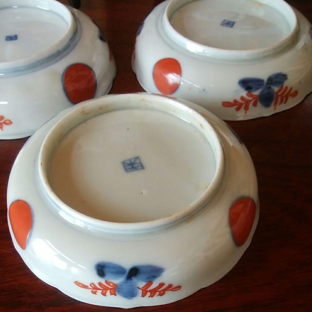 122 伊万里焼　皿　3寸皿　5客