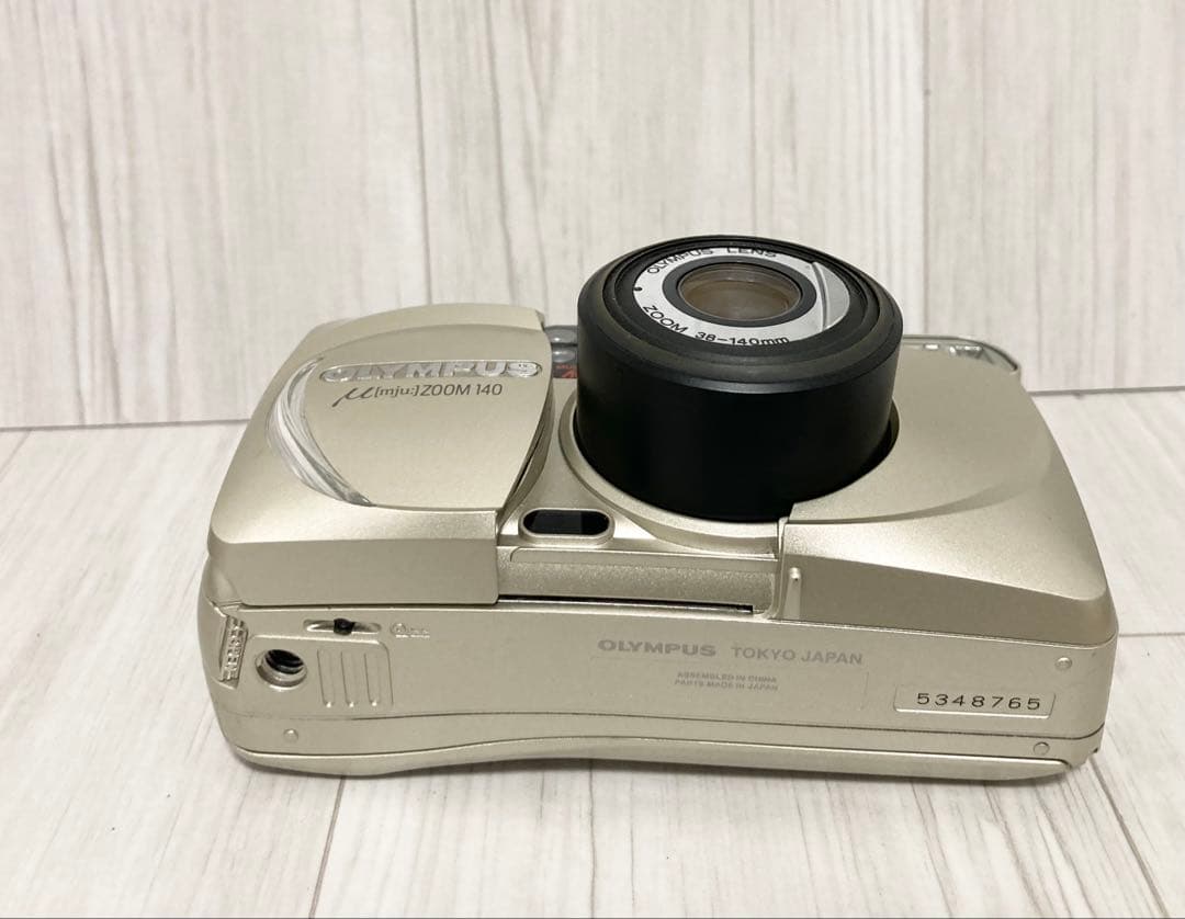 『動作確認済み』OLYMPUS μ【mju：】ZOOM 140 フィルムカメラ
