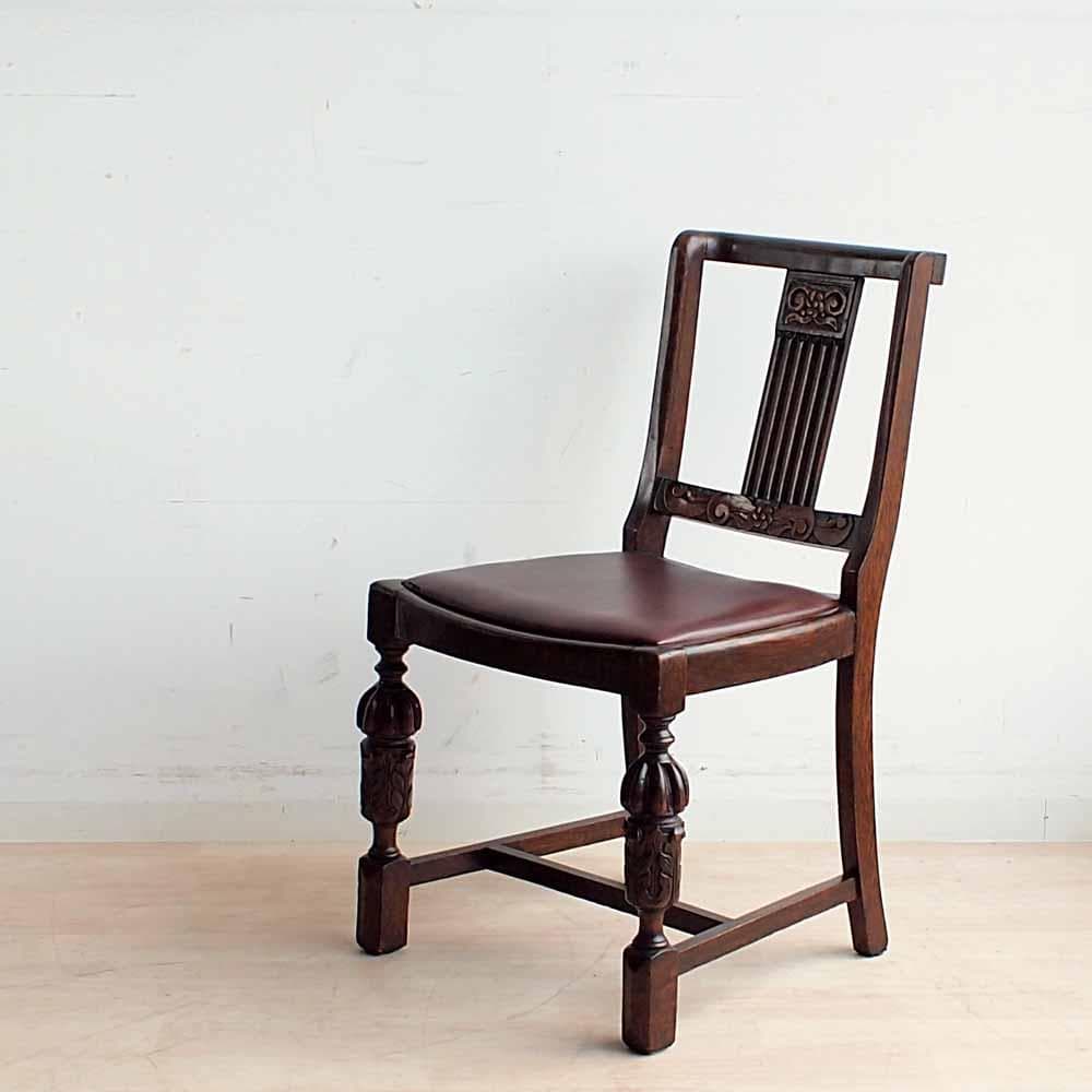 ミッキー様 バルボスレッグ オーク材 チェア C ZR24226