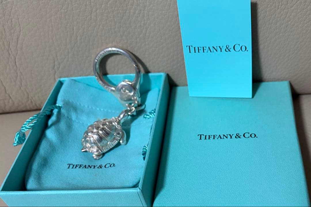 Tiffanyティファニー カメ 亀キーリング シルバー925 クリスマス特価！
