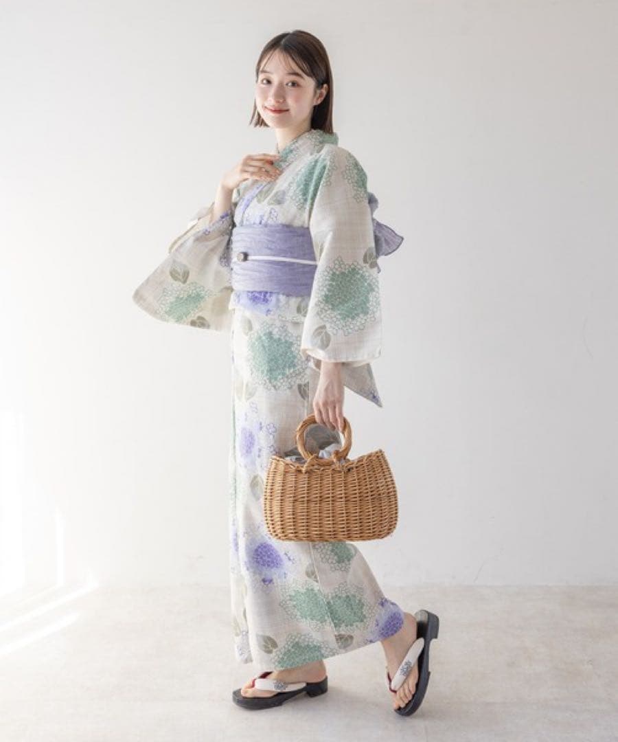 浴衣館グレース　こだわり浴衣５点セット　新品未使用