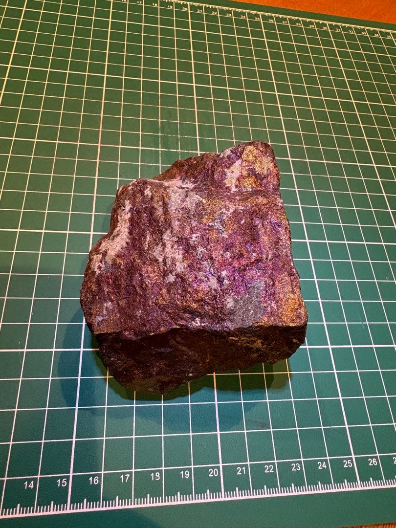 ピーコックオレ 原石 759g 天然石 鉱石 鉱物 置物 パワーストーン 斑銅鉱