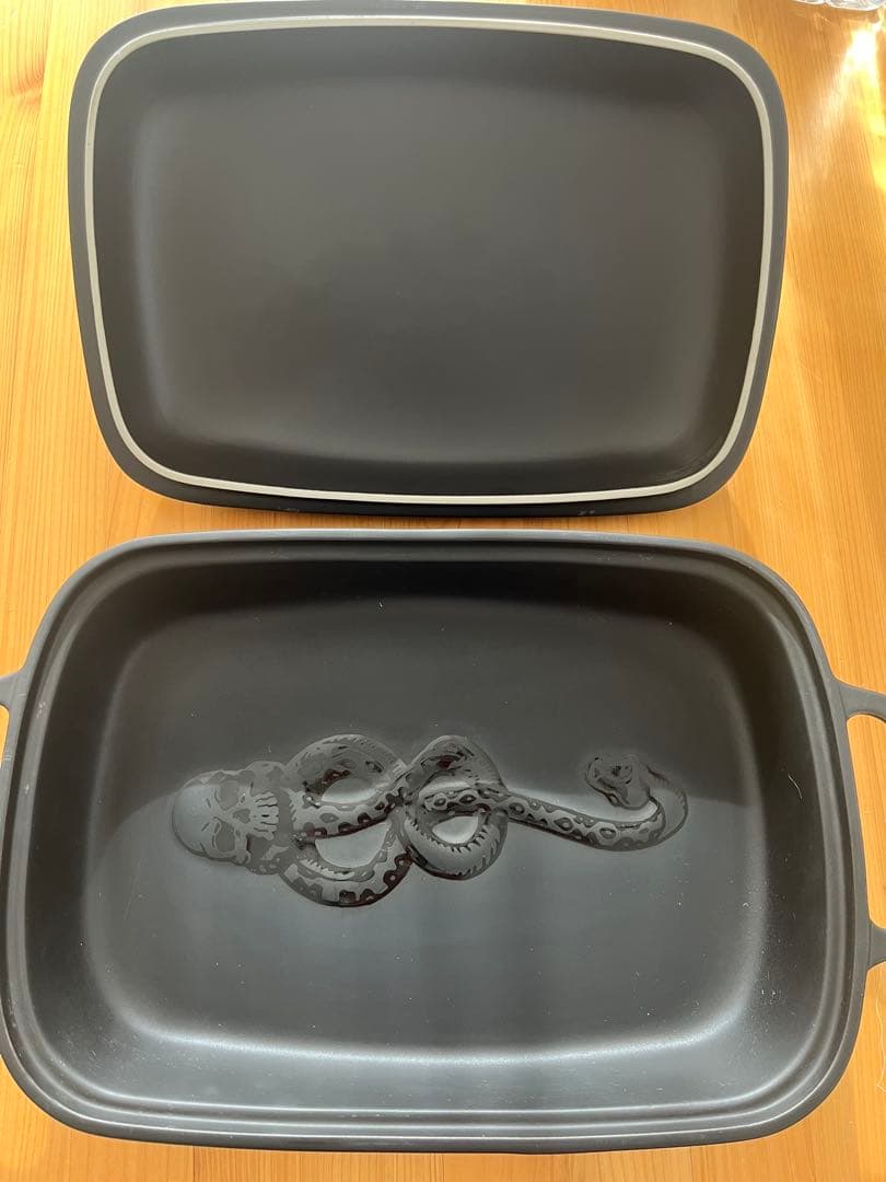 LE CREUSETヴォルデモート レクタンギュラー ブラック ハリーポッタ