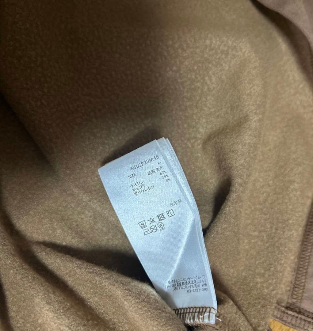 K*k様 ブリーフィング BRIEFING ウォームハイネックシャツ ブラウン