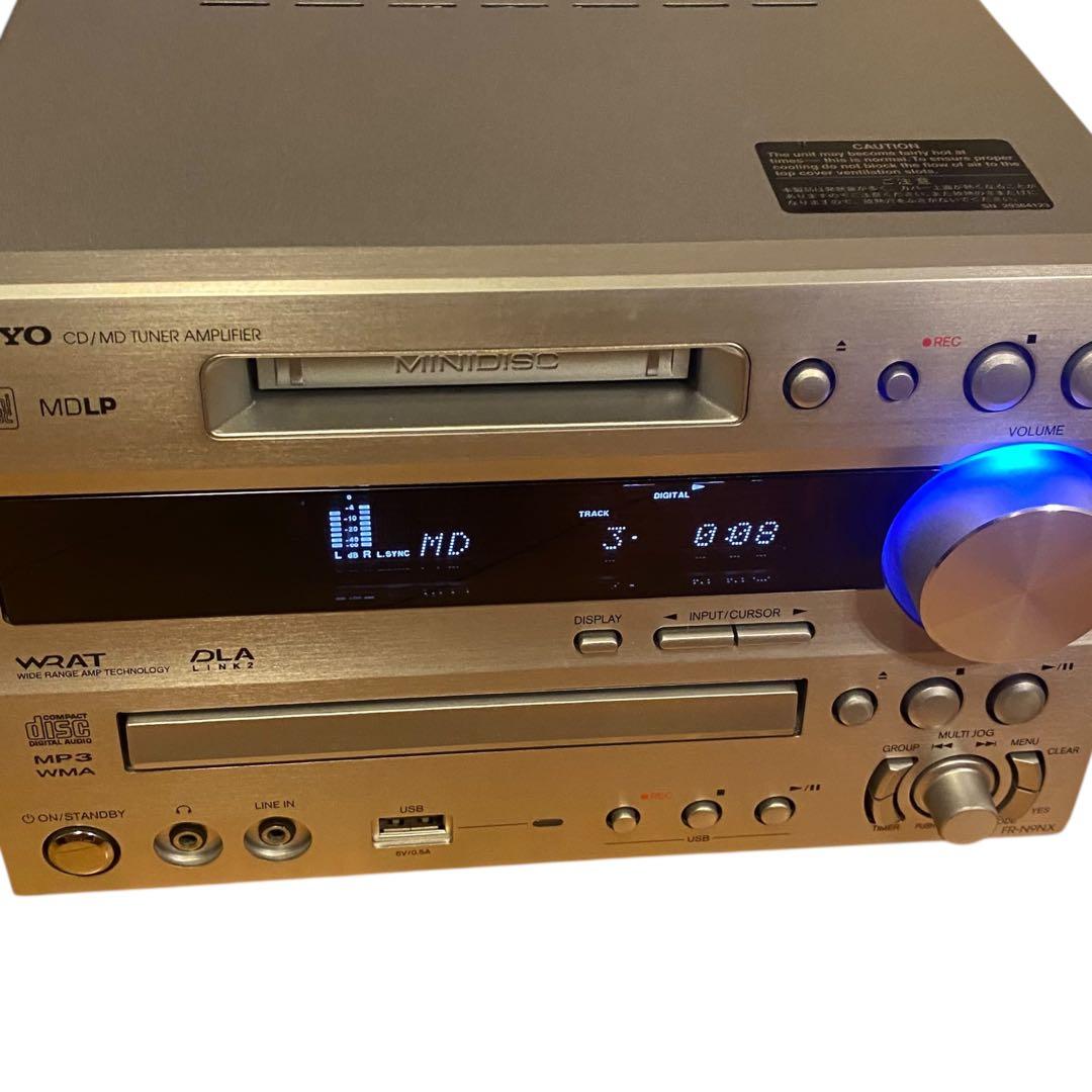 ✨極美品✨ONKYO オンキョー FR-N9NX(S)CD/MDチューナーアンプ