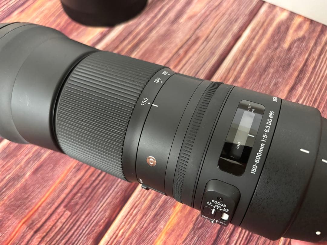 【美品】SIGMA150-600mm C f5-6.3 Canon EFマウント