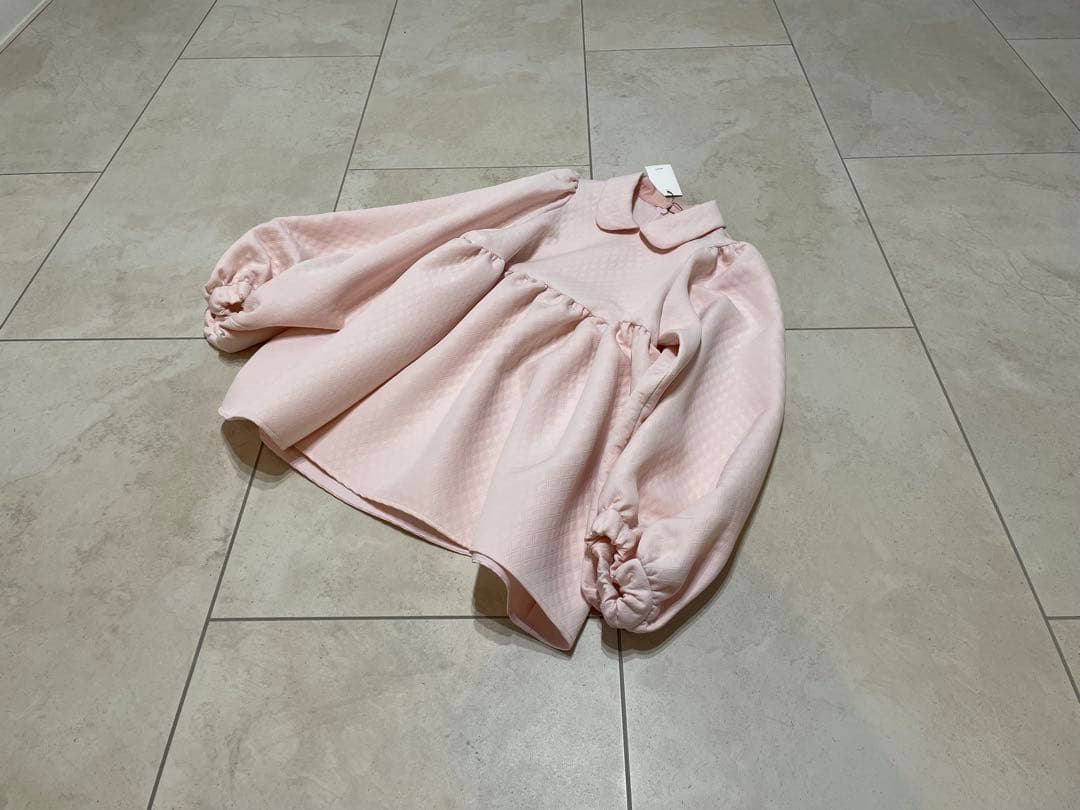 新品タグ付きyoriヨリ 襟付きデザインブラウス