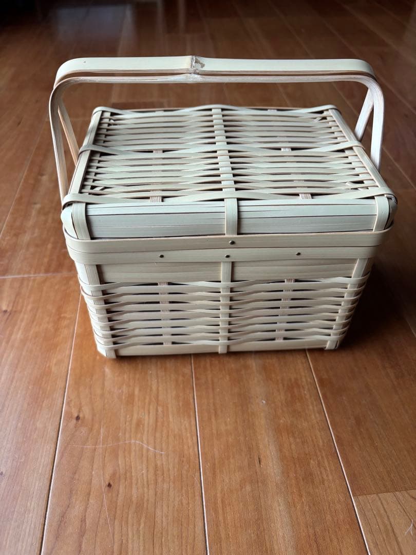 おじろ角物店　お茶かご