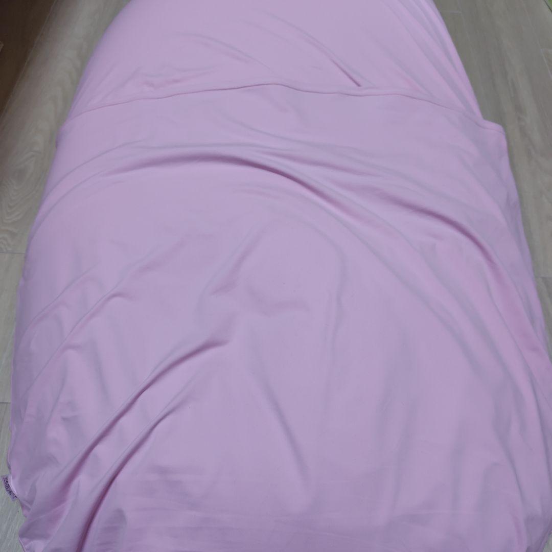 MOGU 雲にのる夢枕 本体 + カバー　クリアピンク