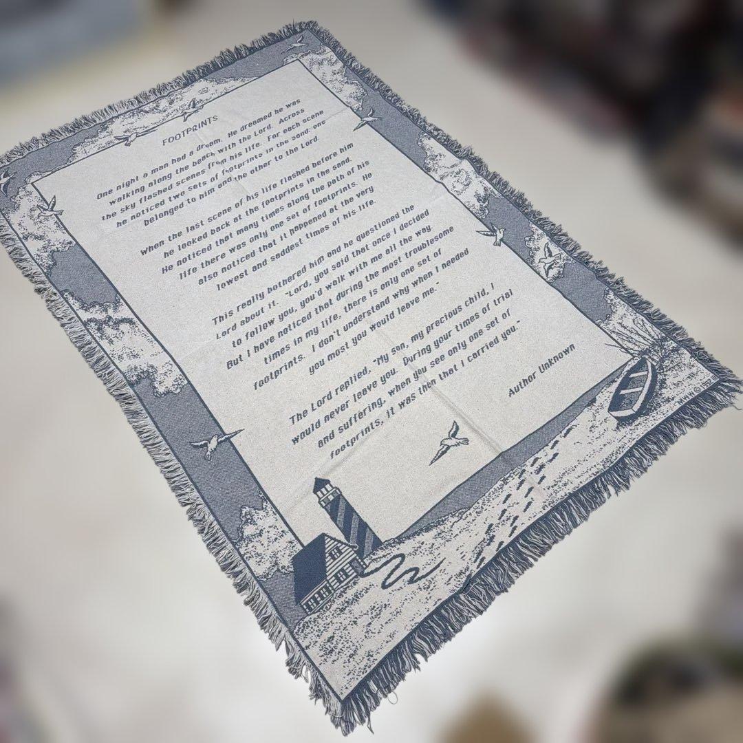 詩　マルチカバー　ソファカバー　ヴィンテージラグ　175x118