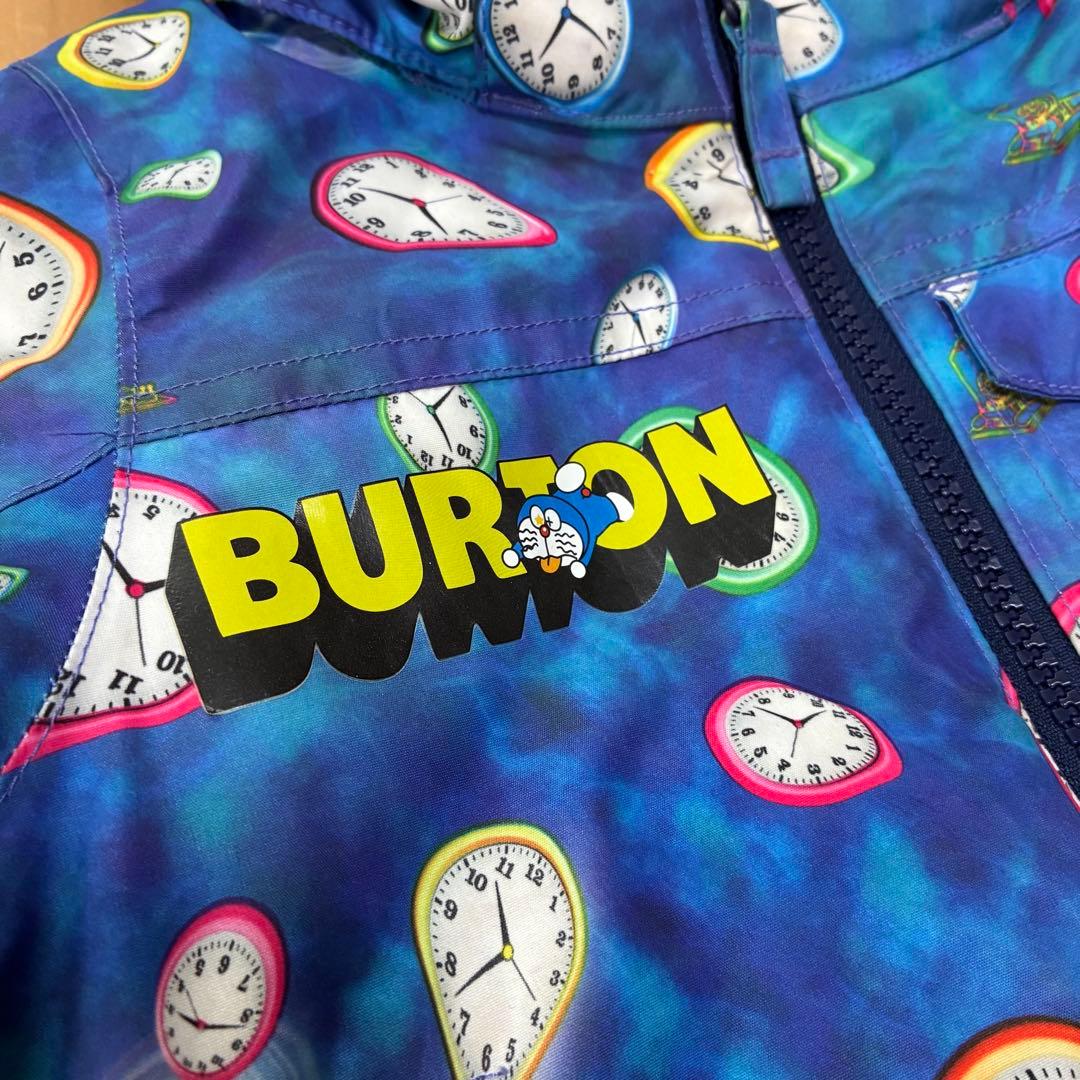 BURTON 2着セット　子供用 スノーボードウェア ドラえもん