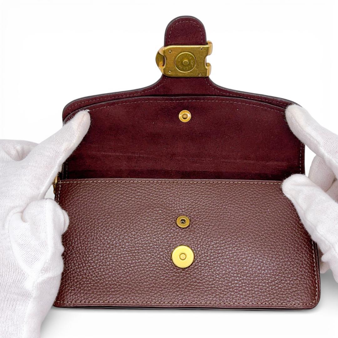 【美品✨】コーチ タビー クロスボディバッグ カラーブロック