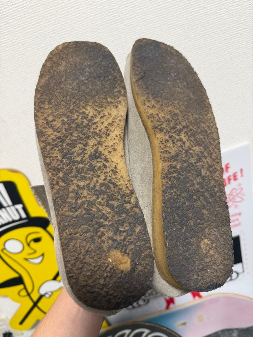 Clarks クラークス ワラビー スエード　UK8 1/2