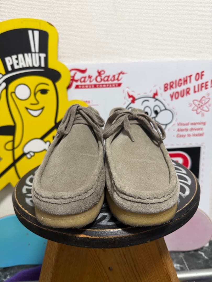 Clarks クラークス ワラビー スエード　UK8 1/2