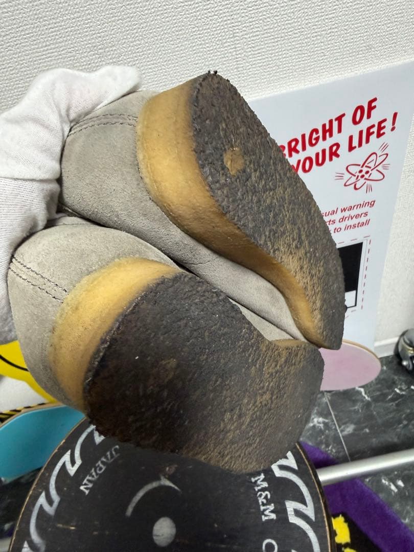 Clarks クラークス ワラビー スエード　UK8 1/2