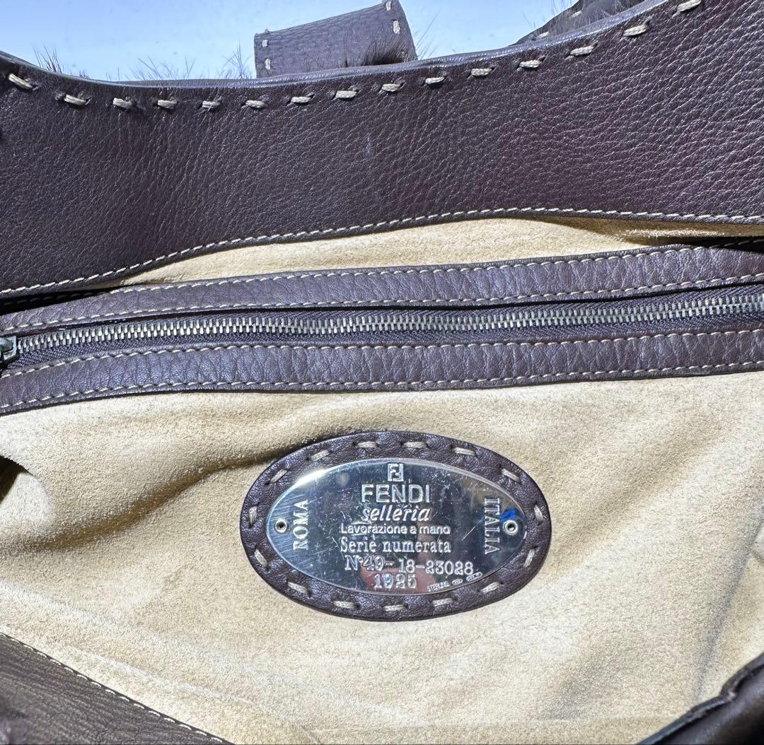 n*n様 FENDI フェンディ ハンド　バック　ミンクファーバッグ セレリア