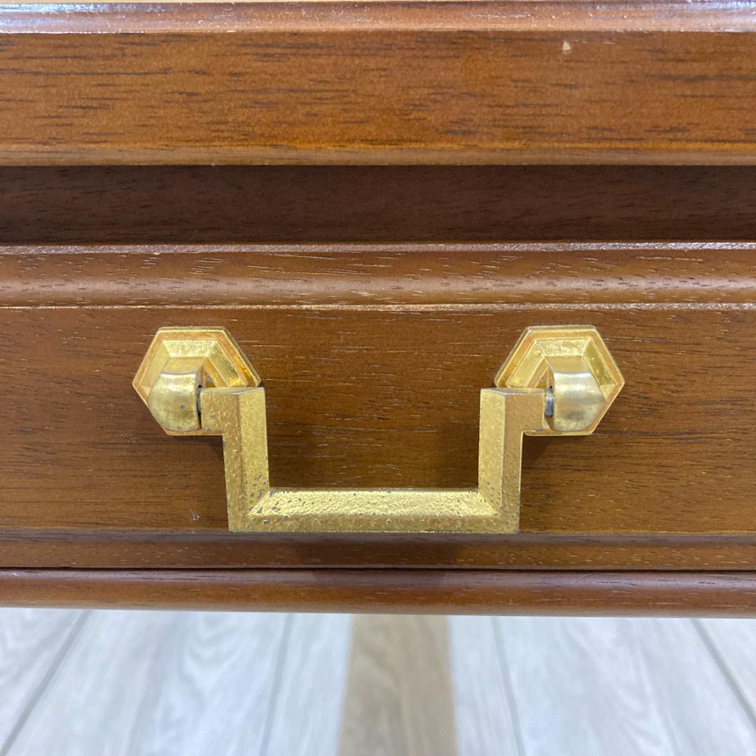 【マルニ】地中海シリーズ　サイドテーブル　引き出し付