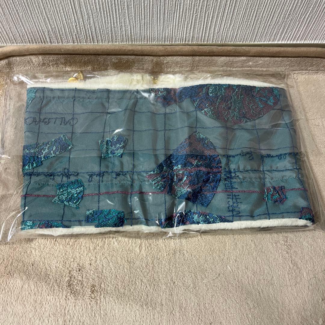 hazama ハザマ　無知へと達するレーススヌード (turquoise)