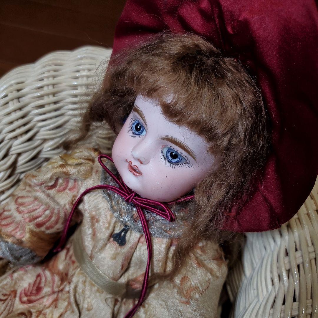 A■ビスクドール　アンティークドール　ゴーチェ