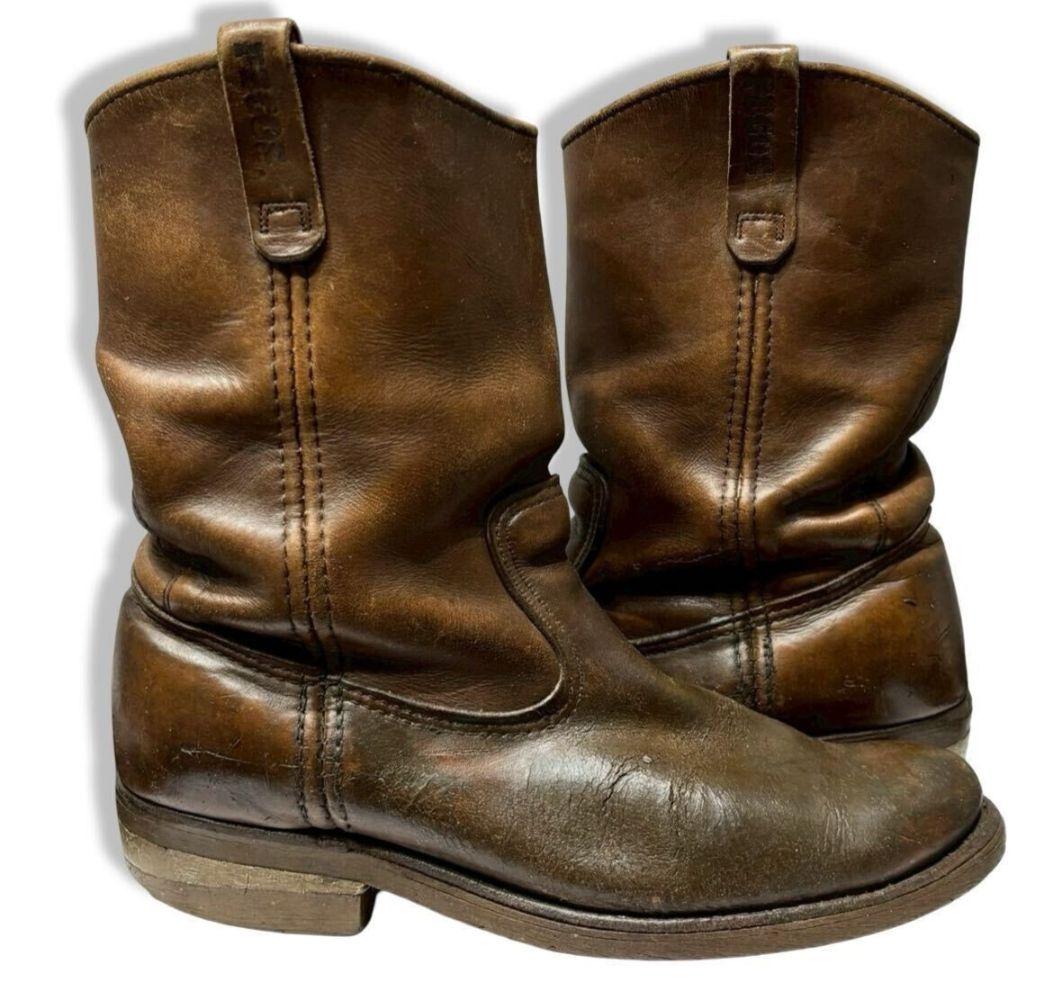RED WING 縦羽タグ1155 11インチ ペコスブーツブラウンUS9.5C