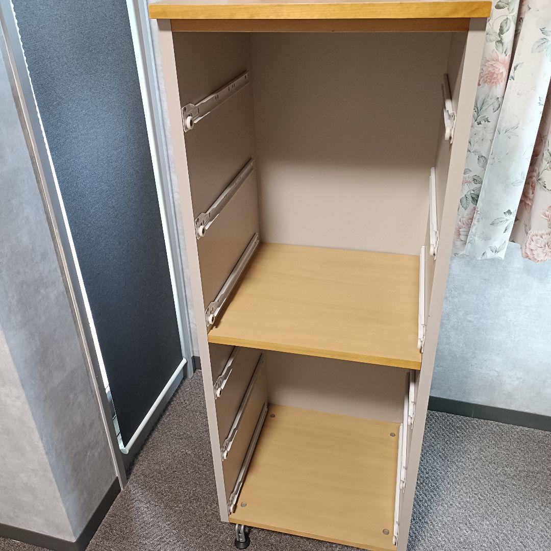 無印良品　希少廃盤モデル　メープル　木製 6段チェスト 収納家具 タンス