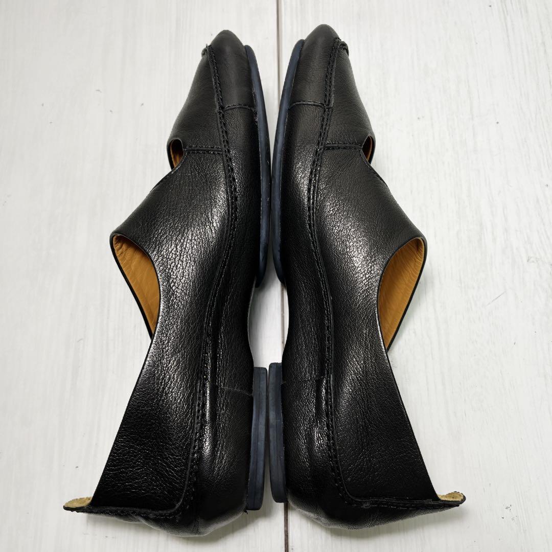 SAYA 23㎝ フラットシューズ 本革 メリージェーン