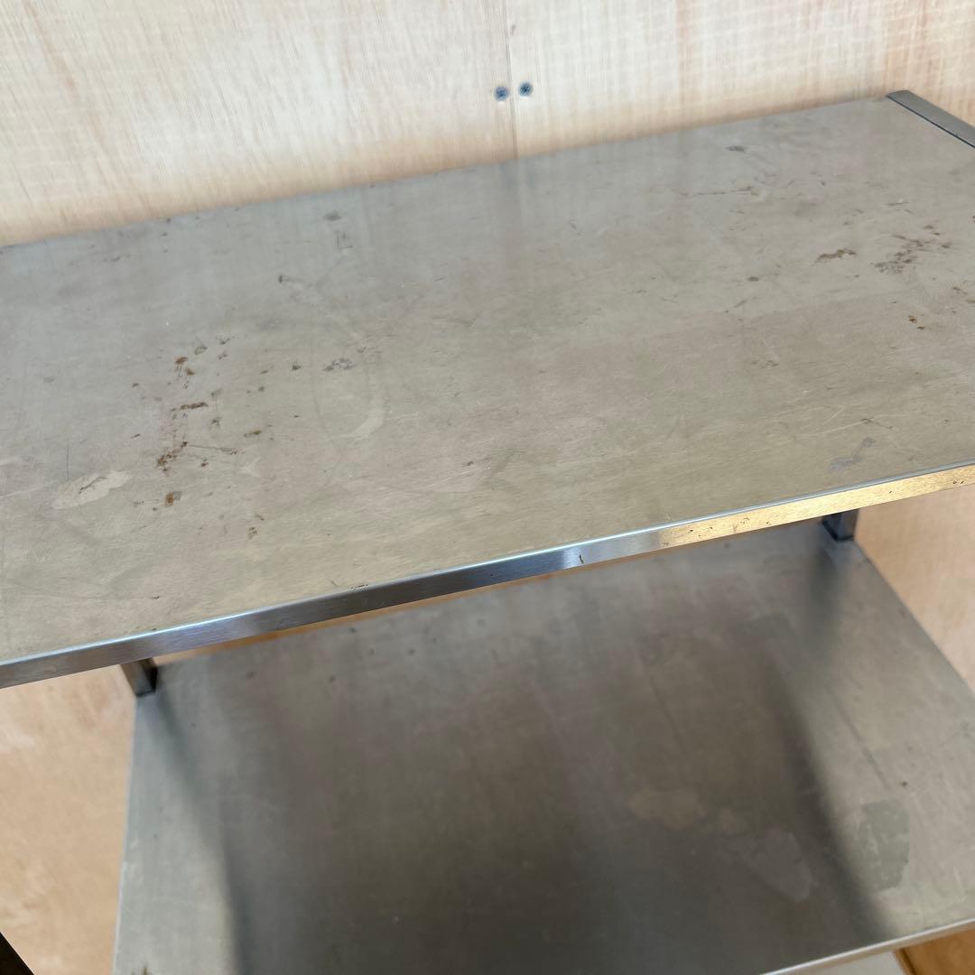 IKEA ステンレススチール製 3段メタルラック