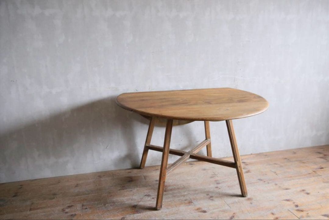 【ごん】英国アンティーク アーコール ERCOLドロップリーフテーブル