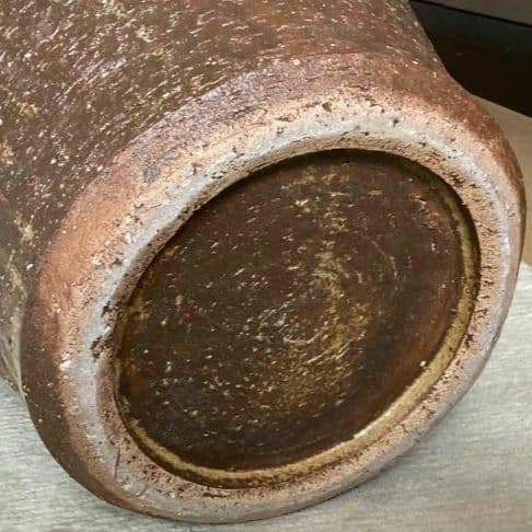 大壺　傘立て 小鹿田焼 刷毛 庭　壺　風情　陶器 大甕　甕　水甕　インテリア