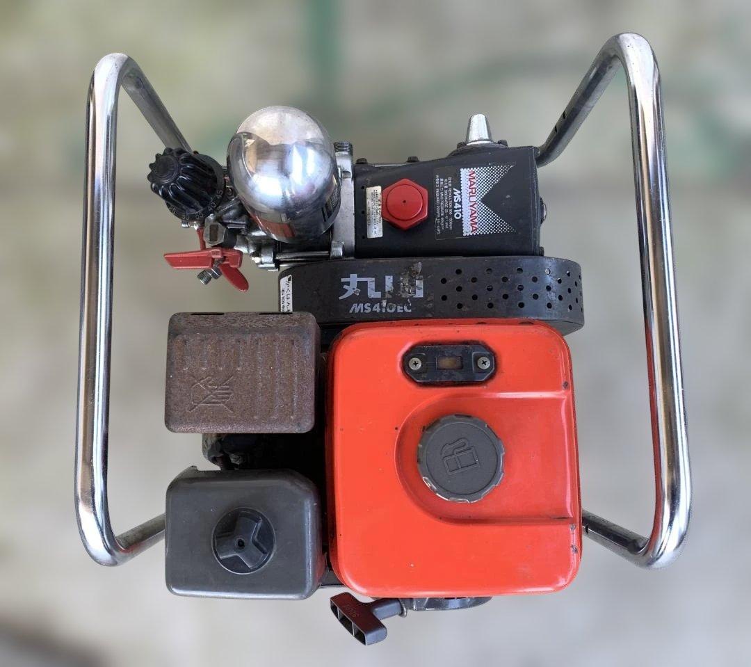 丸山 セット動噴 動力噴霧機 MS410EC セラミックユニフロー動噴