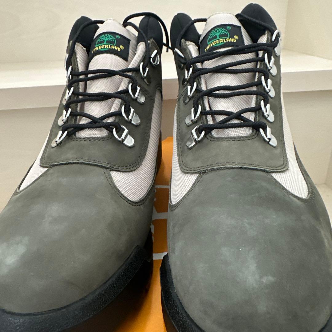 靴 Timberland FIELD BOOT DARK GREEN NUBUCK