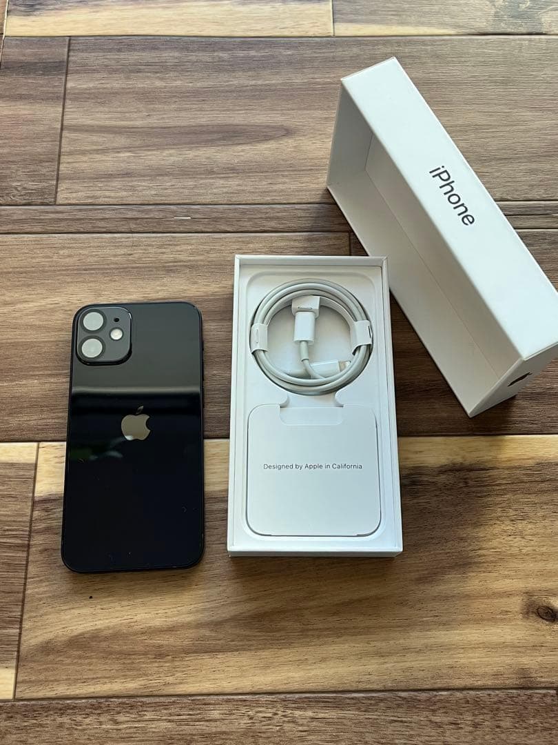箱付き iPhone 12mini 256GB simフリー ブラック
