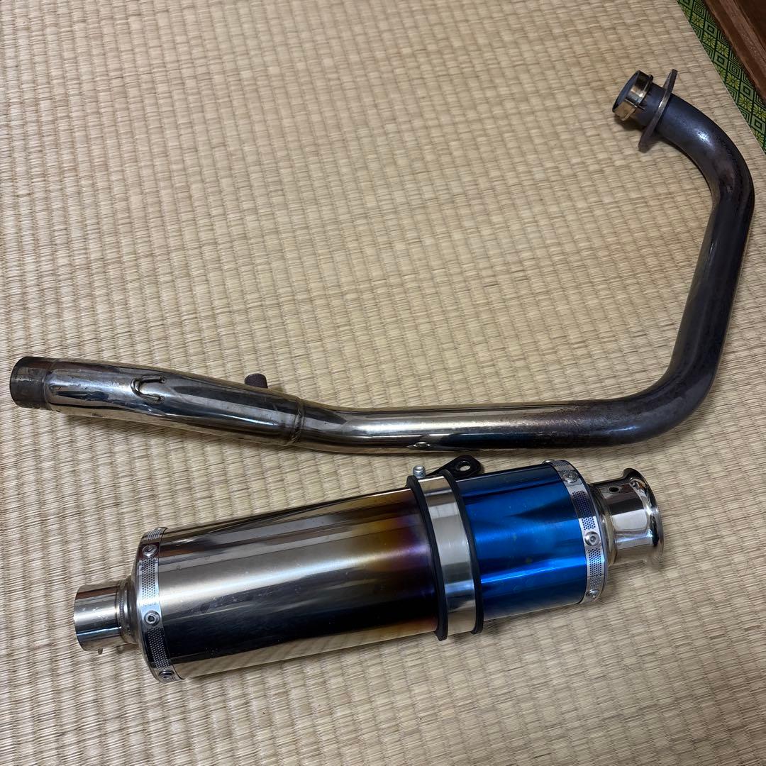 グラストラッカー　BEAMS フルエキマフラー