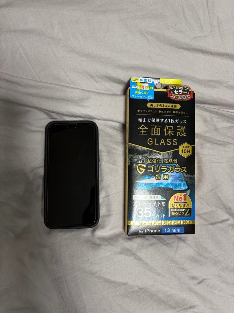 iPhone 13mini 512GB ブラック 画面新品バッテリー正規100%