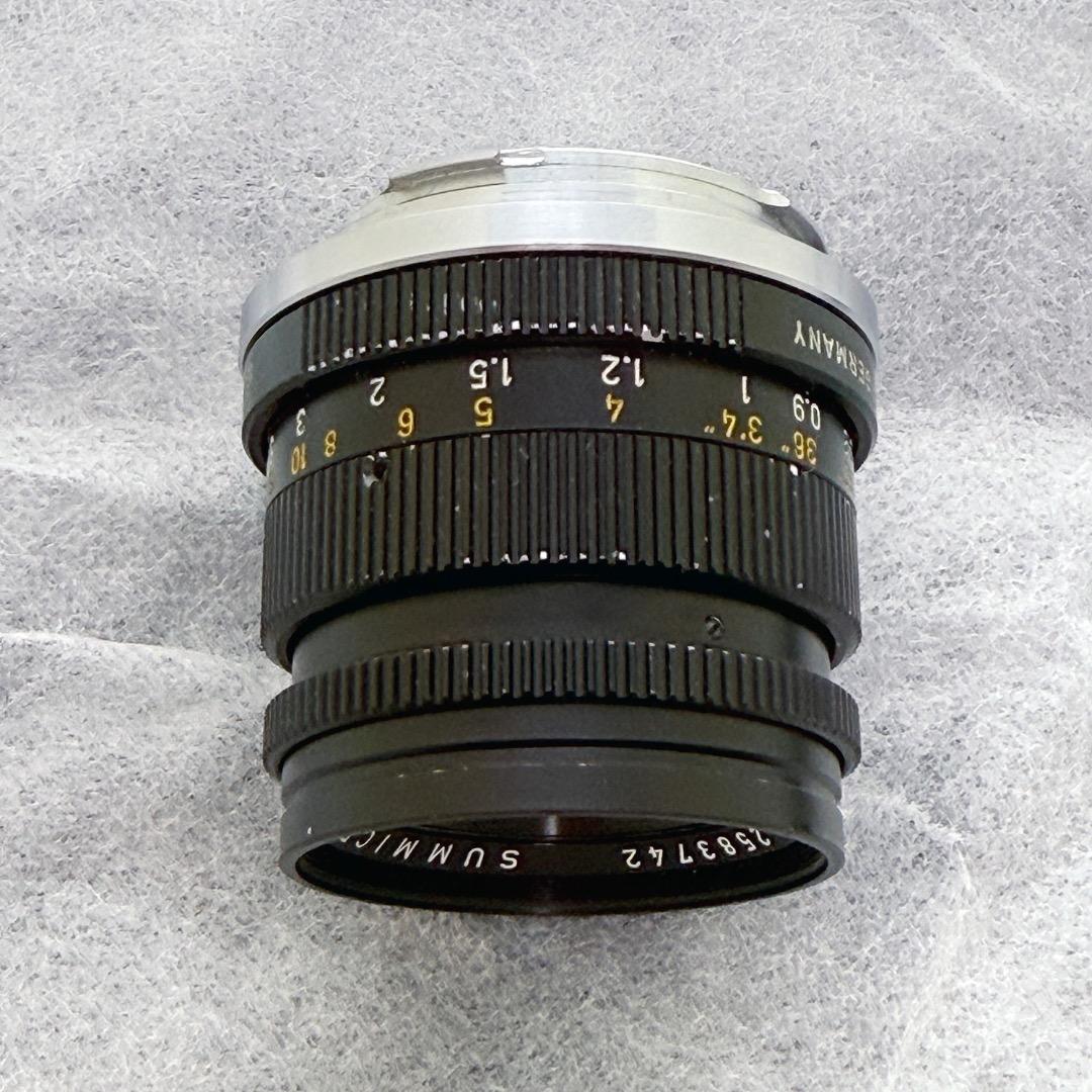 SUMMICRON 50mm f2 2nd 6枚玉　純正レンズキャップ