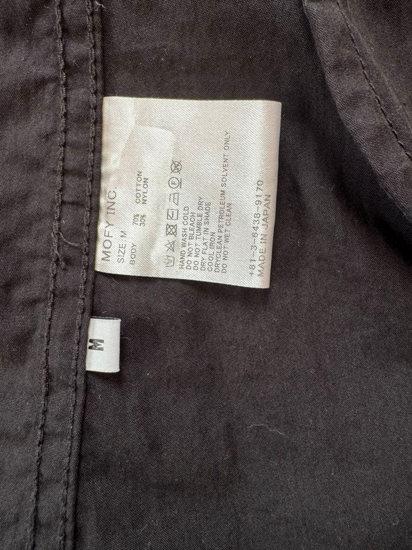 SEQUEL FISHTAIL TRENCH COAT BLACK M 黒