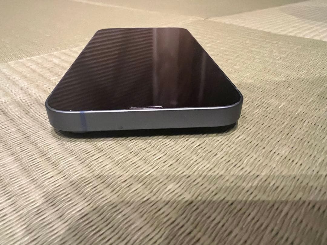 iPhone14ブルー128GB最大容量79% 箱入り、充電ケーブル付